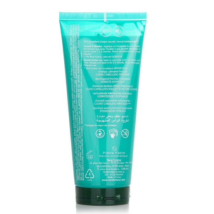Rene Furterer Astera Soothing Freshness Shampoo (For Irritated Scalp) 200ml/6.76ozProduct Thumbnail