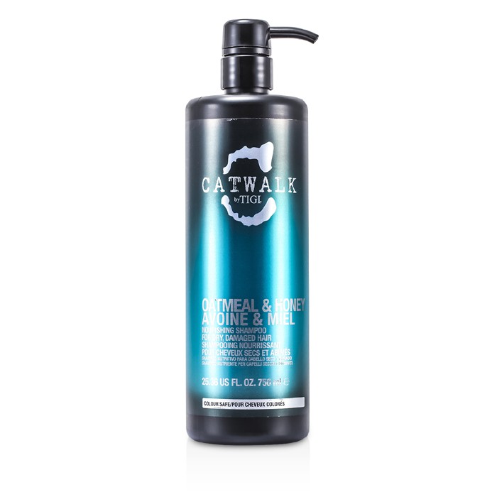 Tigi Catwalk Oatmeal & Honey Nourishing Shampoo (For Dry, Damaged Hair) 750ml/25.36ozProduct Thumbnail
