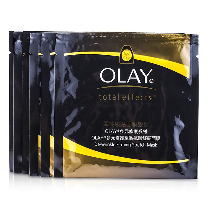 Olay Total Effects De-Wrinkle Firming Stretch Mask (Unboxed) 6pcsProduct Thumbnail