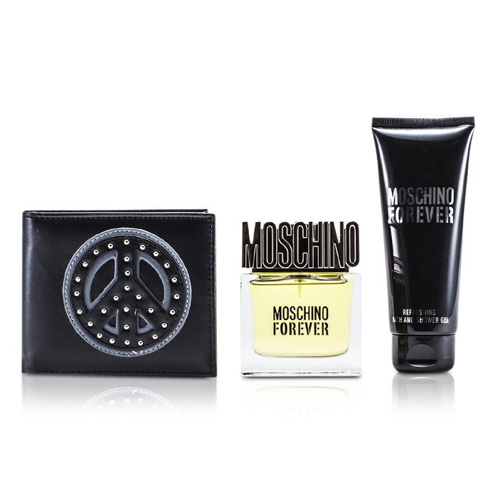 Moschino Forever Coffret: Eau De Toilette Spray 50ml/1.7oz + Bad- og Dusjgele 100ml/3.4oz + Wallet 3pcsProduct Thumbnail
