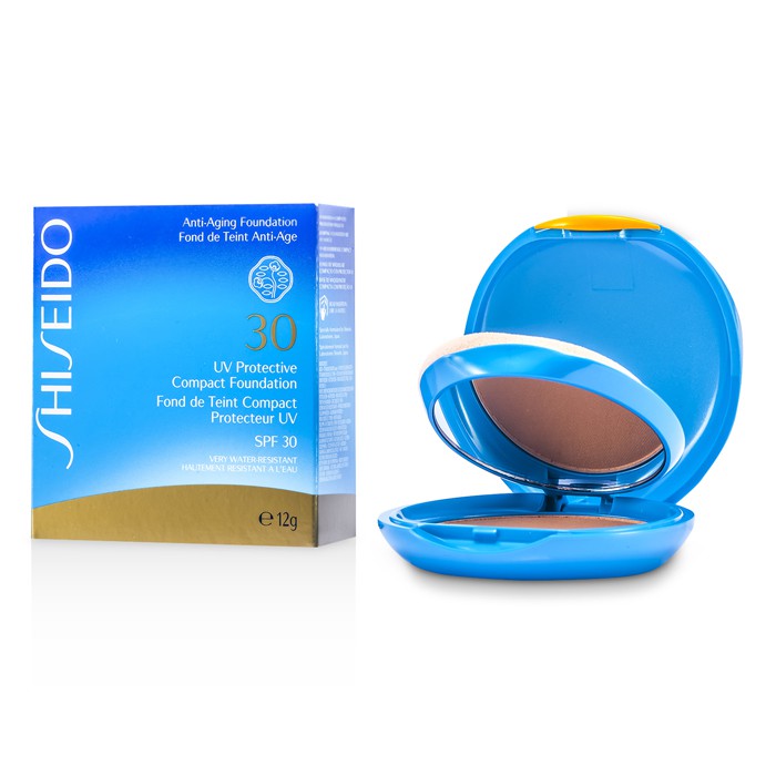 Shiseido Podklad w kompakcie z ochronnym filtrem UV Protective Compact Foundation SPF 30 (kompakt+wkład) 12g/0.42ozProduct Thumbnail