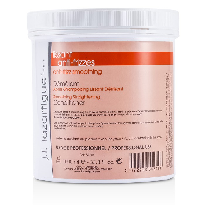 J. F. Lazartigue Smoothing Straightening Conditioner (Salon Product) 1000ml/33.8ozProduct Thumbnail