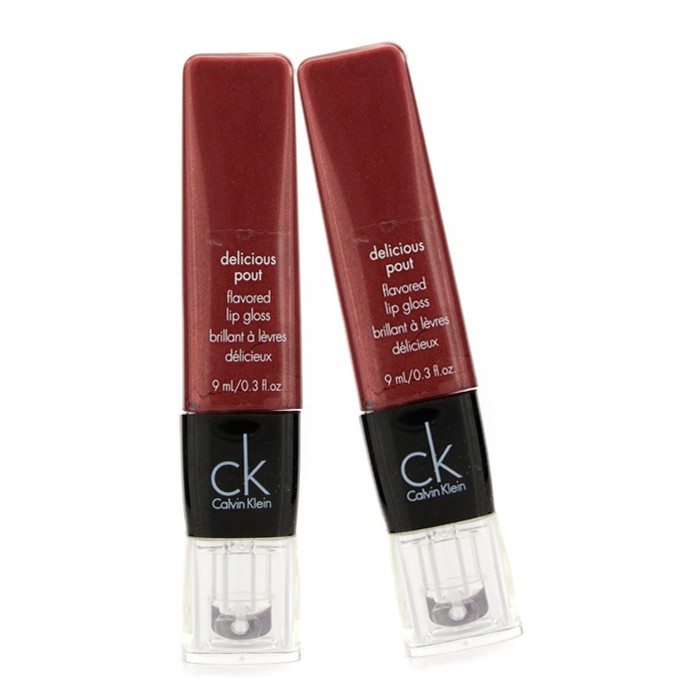 Calvin Klein Delicious Pout Flavored Lip Gloss (New Packaging) Duo Pack 2x9ml/0.4ozProduct Thumbnail