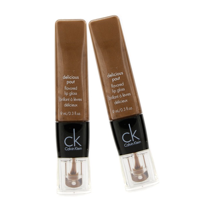 Calvin Klein Delicious Pout Flavored Lip Gloss (New Packaging) Duo Pack 2x9ml/0.6ozProduct Thumbnail