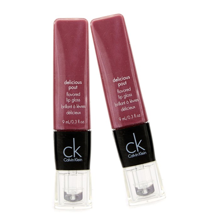 Calvin Klein Delicious Pout Flavored Lip Gloss (New Packaging) Duo Pack 2x9ml/0.7ozProduct Thumbnail