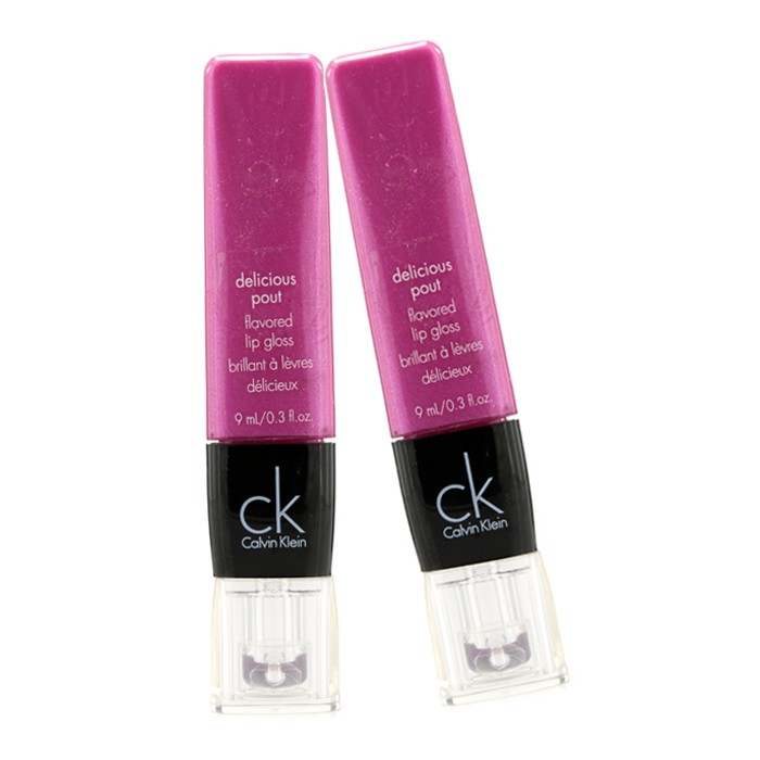 Calvin Klein Delicious Pout Flavored Lip Gloss (New Packaging) Duo Pack 2x9ml/0.8ozProduct Thumbnail
