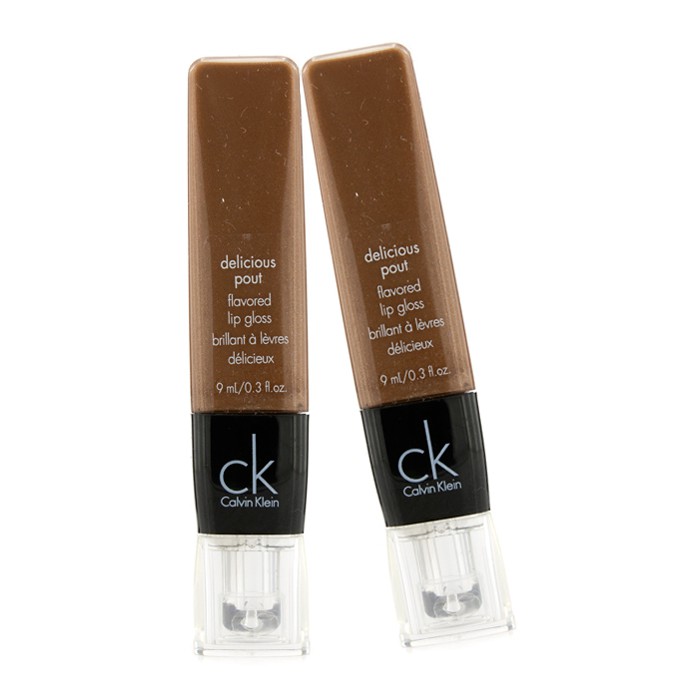 Calvin Klein Delicious Pout Flavored Lip Gloss (New Packaging) Duo Pack 2x9ml/0.12ozProduct Thumbnail
