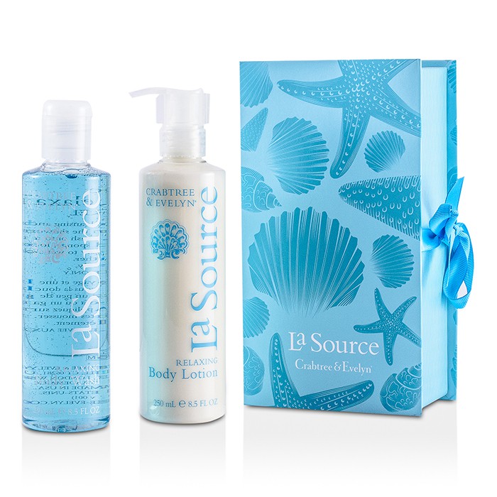 Crabtree & Evelyn La Source Perfect Pair: Body Wash 250ml + Body Lotion 250ml 2pcsProduct Thumbnail