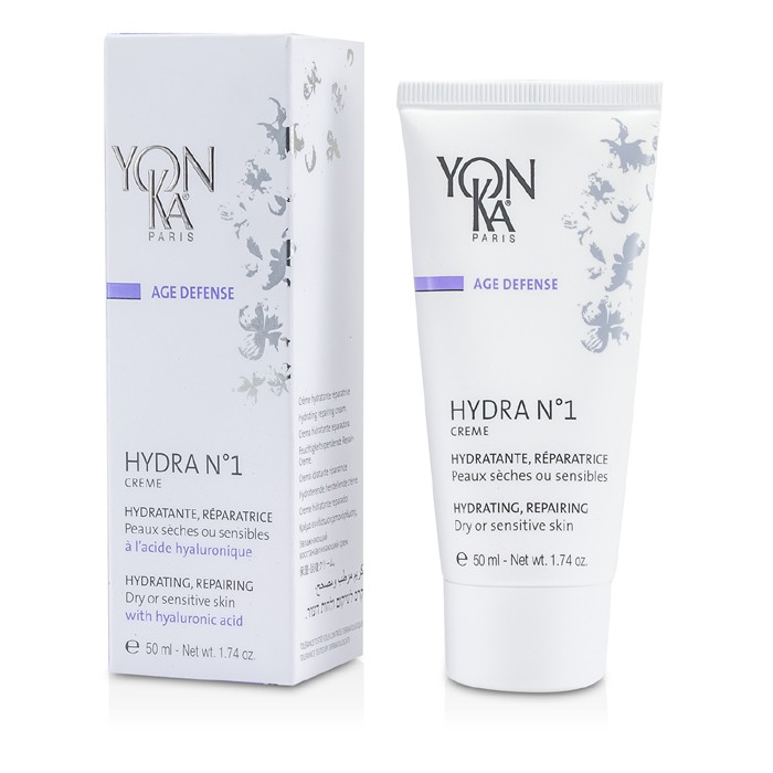 Yonka Age Defense Hydra No.1 Creme With Hyaluronic Acid - Hydrating, Repairing (Dry Or Sensitive Skin) 50ml/1.74ozProduct Thumbnail