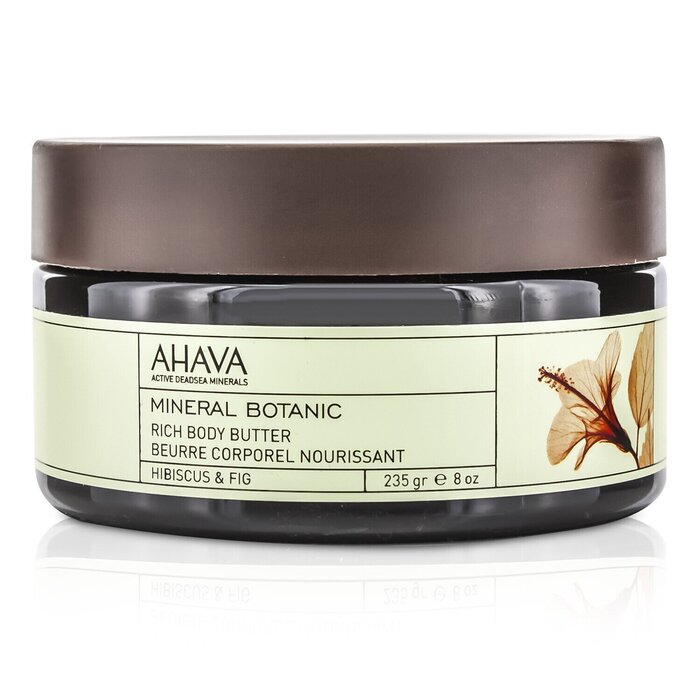 Ahava Mineral Botanic Velvet Body Butter - חמאת גוף בוטאנית קטיפתית - היביסקוס ותאנה 235g/8ozProduct Thumbnail