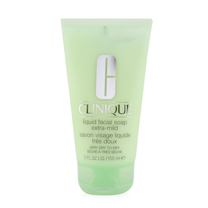 Clinique Liquid Facial Soap Tube Extra-Mild (Very Dry to Dry) 150ml/5ozProduct Thumbnail