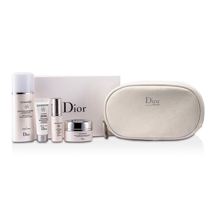 Christian Dior DiorSnow Set: Moisturizing Lotion 50ml + Fresh Creme 15ml + BB Creme 10ml + Essence 7ml + Bag 4pcs+1bagProduct Thumbnail
