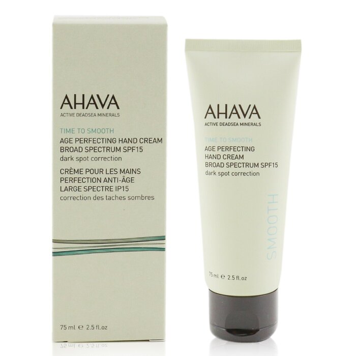 Ahava Creme Para Mãos Time To Smooth Age Perfecting Broad Spectrum SPF15 75ml/2.5ozProduct Thumbnail