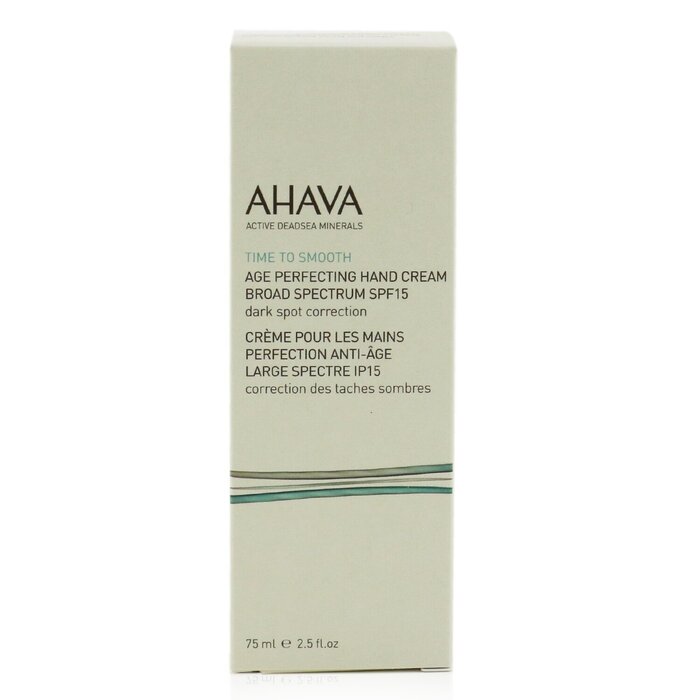 Ahava Time To Smooth Антивозрастной Крем для Рук с Широким Спектром Защиты SPF15 75ml/2.5ozProduct Thumbnail