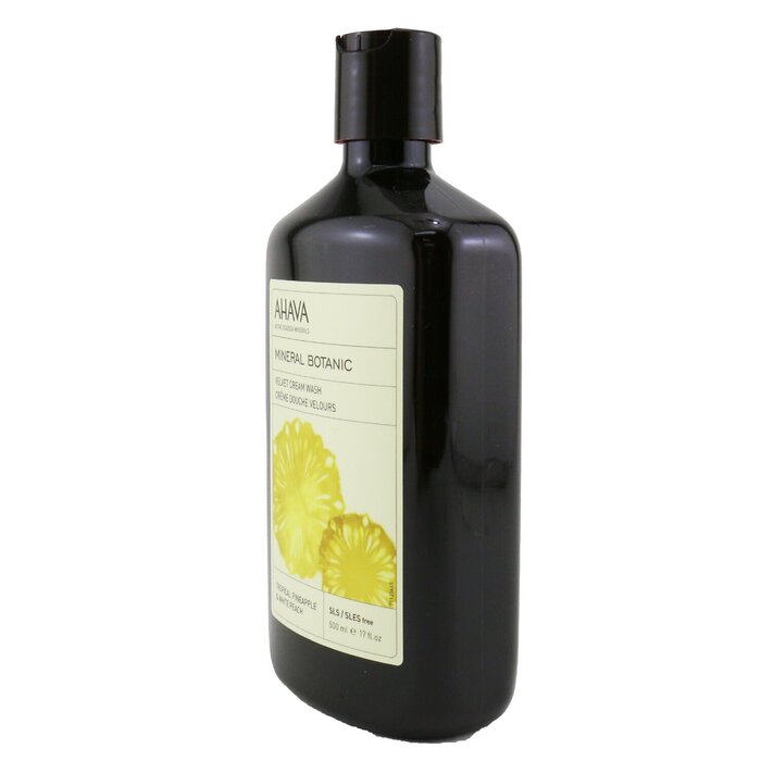 Ahava Mineral Botanic Velvet Cream Wash - Tropical Pineapple & White Peach 500ml/17ozProduct Thumbnail