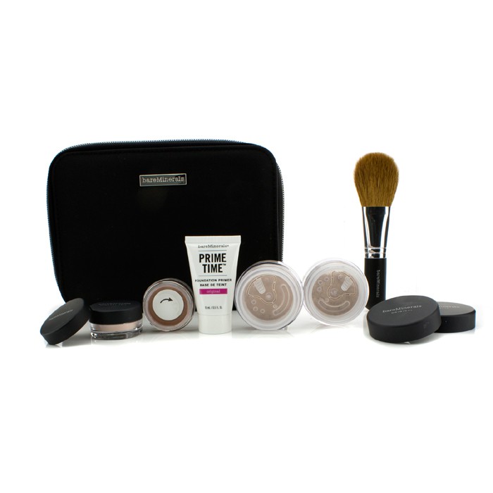 BareMinerals Kit BareMinerals Get Started Complexion For Flawless Skin 6pcs+1clutchProduct Thumbnail