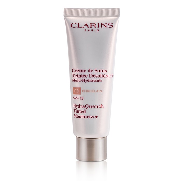Clarins HydraQuench Tinted Moisturizer SPF 15 - Pelembab # 00 Porcelain 50ml/1.8ozProduct Thumbnail