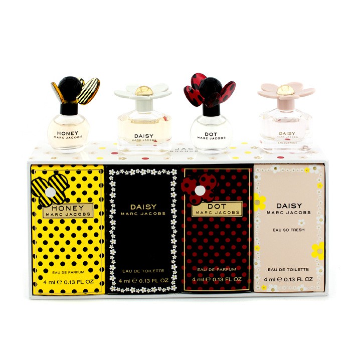 Marc Jacobs Miniature Coffret: Dot + Daisy + Daisy Eau So Fresh + Honey 4x4ml/0.13ozProduct Thumbnail