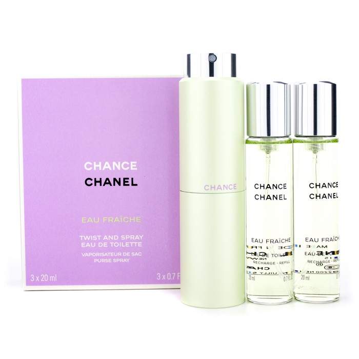 Chanel Chance Eau Fraiche Twist & Spray Eau De Toilette 3x20ml/0.7ozProduct Thumbnail