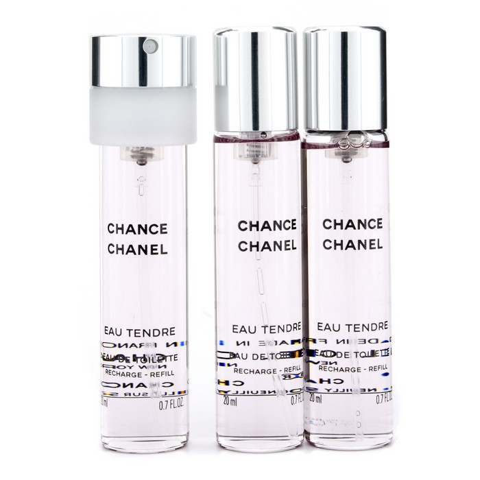 Chanel Chance Eau Tendre تويست وسبراي ماء تواليت (عبوة احتياطية) 3x20ml/0.7ozProduct Thumbnail