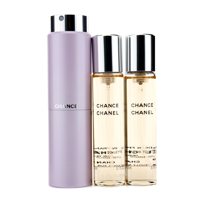Chanel Chance Twist & Spray Тоалетна Вода 3x20ml/0.7ozProduct Thumbnail