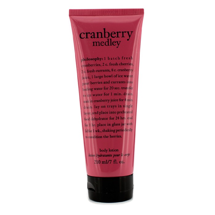 Philosophy Cranberry Medley Body Lotion (Tube) 210ml/7ozProduct Thumbnail