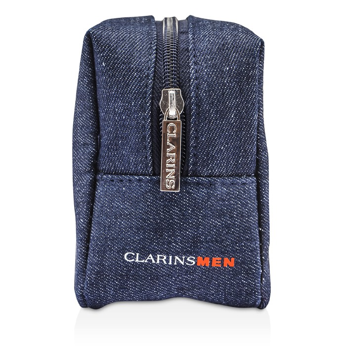 Clarins Sada pre pánov Clarismen Grooming Essentials: Aktívna čistiaca starostlivosť na tvár 30ml/1.06oz + Šampón a sprchový gél 30mlP1.06oz + Super hydratačnýá balzam 50ml/1.7oz 3pcs+1bagProduct Thumbnail