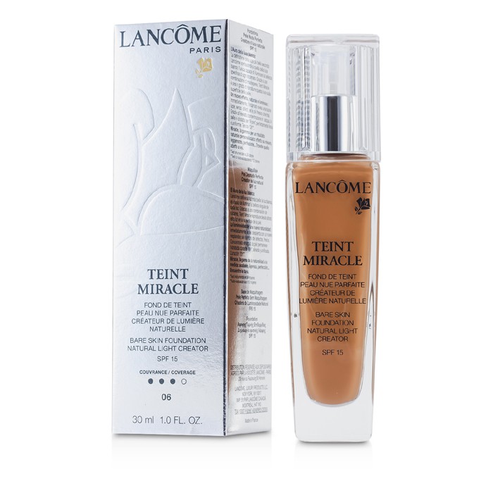 Lancome รองพื้น Teint Miracle Bare Skin Foundation Natural Light Creator SPF 15 30ml/1ozProduct Thumbnail