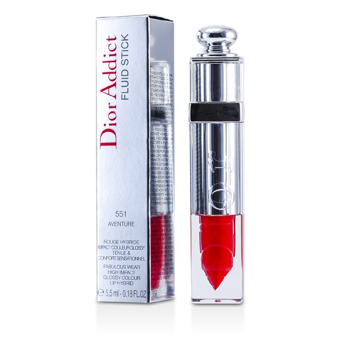 Christian Dior Addict Fluid Stick Žiarivý tekutý rúž – 551 Aventure 5.5ml/0.18ozProduct Thumbnail
