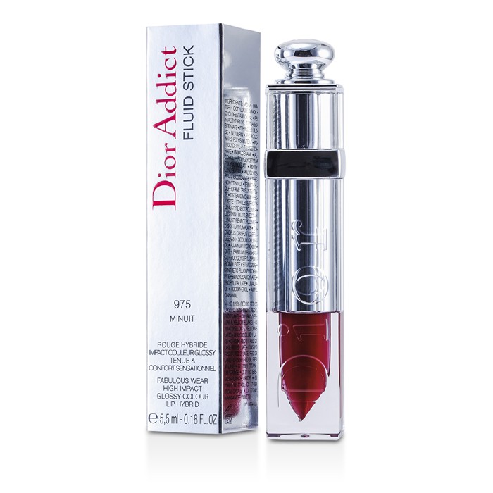 Christian Dior Addict Fluid Stick Žiarivý tekutý rúž – 975 Minuit 5.5ml/0.18ozProduct Thumbnail