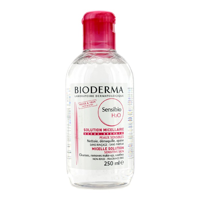 Bioderma ทำความสะอาด Sensibio H2O Micelle Solution (สำหรับผิวบอบบาง) 250ml/8.3ozProduct Thumbnail