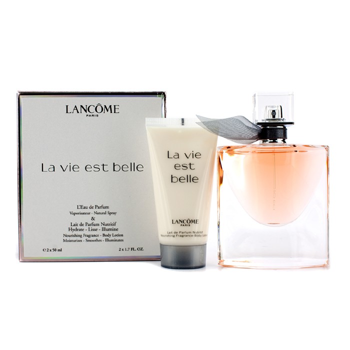 Lancome La Vie Est Belle Coffret: L'Eau De Parfum Spray 50ml/1.7oz + Loción Corporal 50ml/1.7oz 2pcsProduct Thumbnail