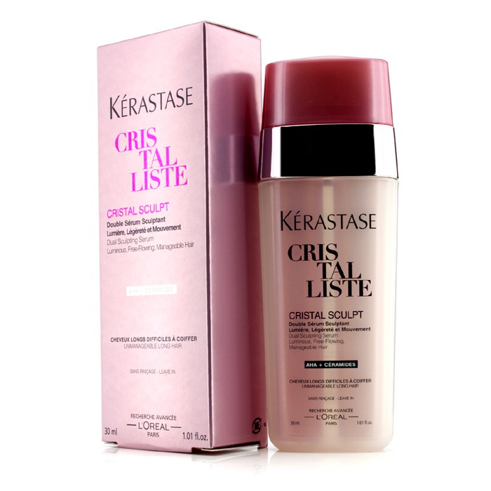 Kerastase 卡詩  Cristalliste Cristal Sculpt Dual Sculpting Serum - Leave In (For Unmanageable Long Hair) 30ml/1.01ozProduct Thumbnail