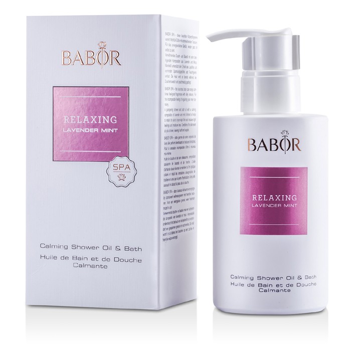 Babor Relaxing Lavender Mint - nyugtató fürdő- és tusoló olaj 200ml/6.7ozProduct Thumbnail