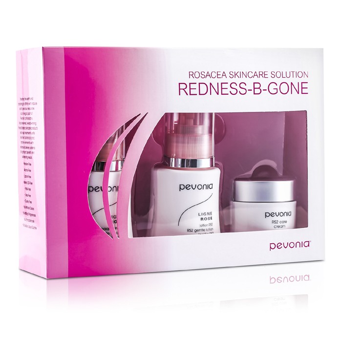 蓓丽雅  Pevonia Botanica Rosacea Skincare Solution Redness-B-Gone: RS2 Cleanser 50ml/1.7oz + RS2 Lotion 50ml/1.7oz + RS2 Cream 20ml/0.7oz 3pcsProduct Thumbnail