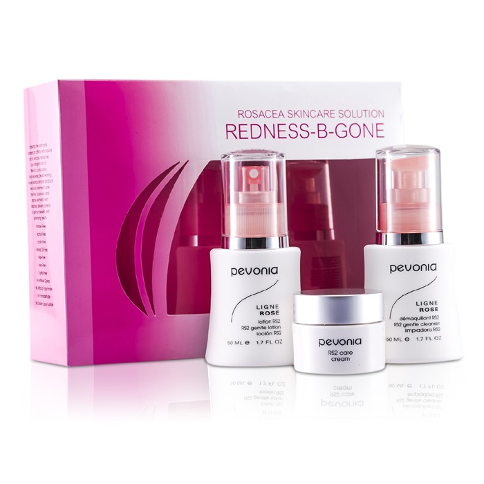 Pevonia Botanica Rosacea Skincare Solution Redness-B-Gone: RS2 Cleanser 50ml/1.7oz + RS2 Lotion 50ml/1.7oz + RS2 Cream 20ml/0.7oz 3pcsProduct Thumbnail