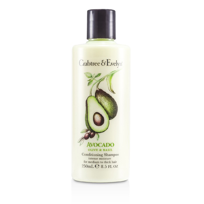 Crabtree & Evelyn Avocado Olive & Basil Conditioning Shampoo (For Medium to Thick Hair) 250ml/8.5ozProduct Thumbnail
