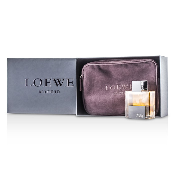 Loewe Solo Loewe Eau De Toilette Spray 75ml/2.5oz + Bolso de Baño Fuencarral 1pc+pouchProduct Thumbnail