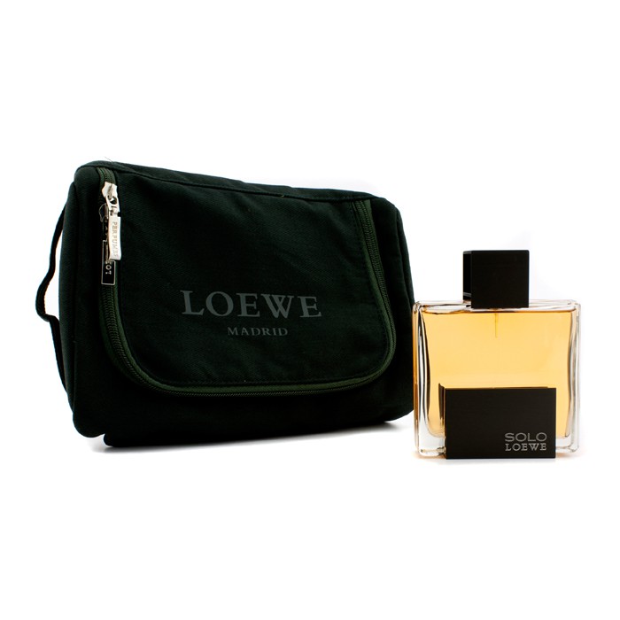 Loewe Solo Loewe Eau De Toilette spray 125ml/4.3oz + zöld neszeszes 1pc+pouchProduct Thumbnail