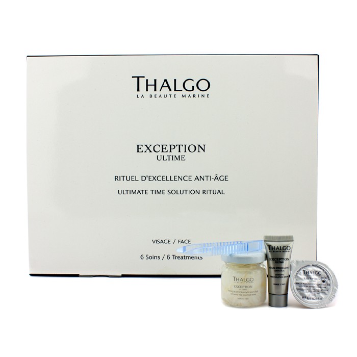 Thalgo 岱蔻兒 初始細胞 凝萃超導組 - 抗衰老護理(營業用產品) Exception Ultime Ultimate Time Solution Ritual - Anti Age Treatment Protocol 6 TreatmentsProduct Thumbnail