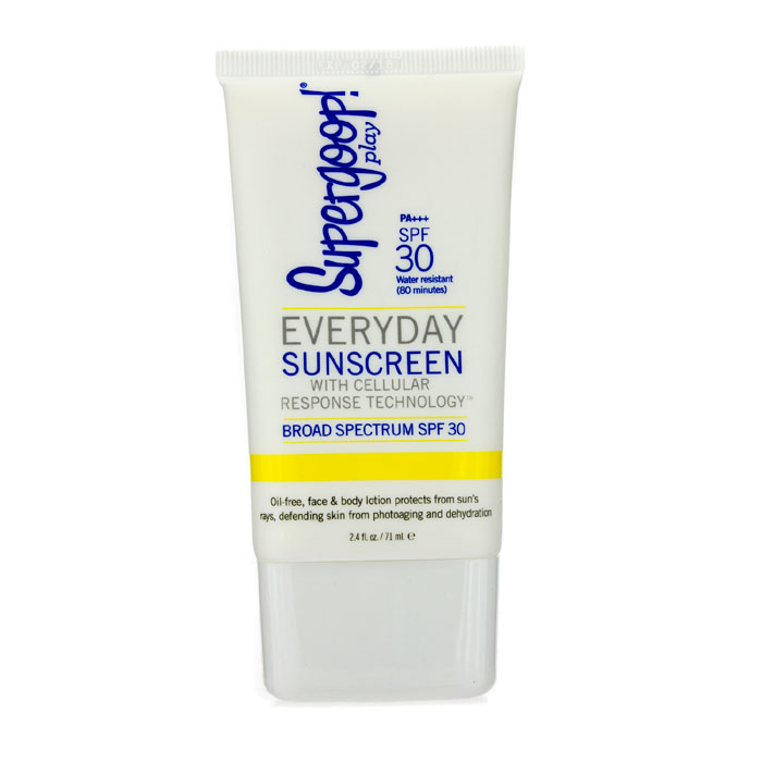 Supergoop Everyday Sunscreen SPF 30 arc- és testápoló lotion Cellular Response technológiával 71ml/2.4ozProduct Thumbnail