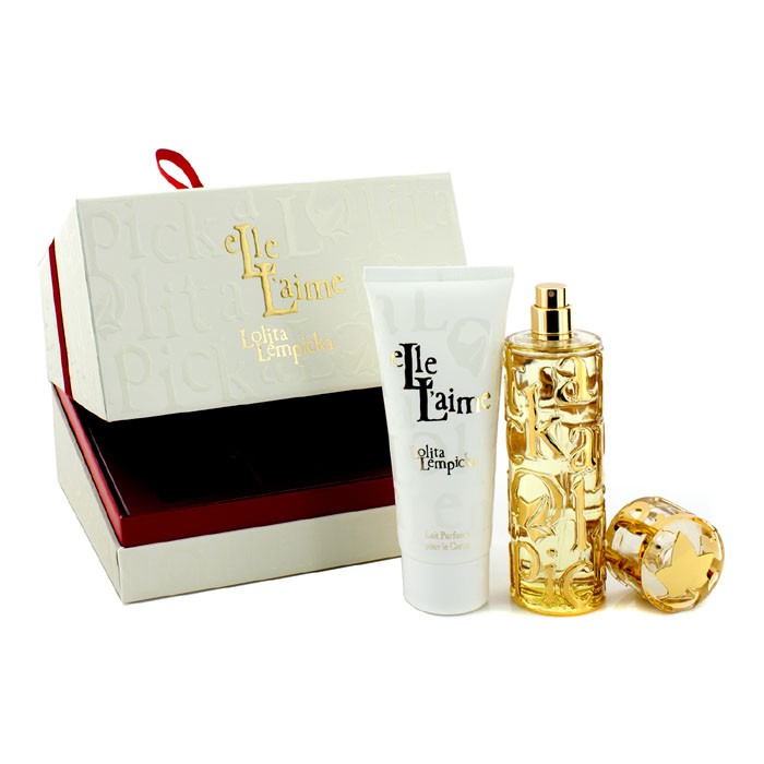Lolita Lempicka Elle L'Aime Coffret: Eau De Parfum Spray 80ml/2.7oz + Perfumed Body Lotion 100ml/3.4oz 2pcsProduct Thumbnail