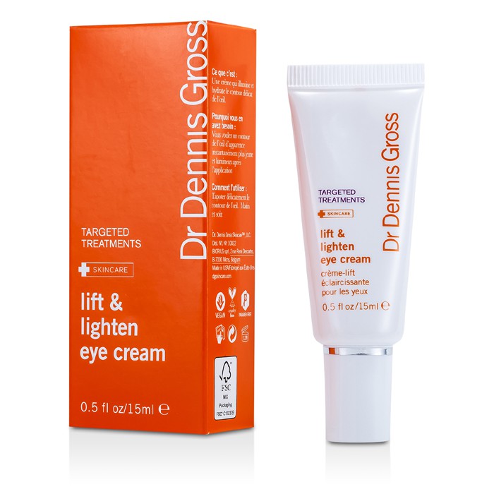 Dr Dennis Gross Lift & Lighten Eye Cream (Tube) 15ml/0.5ozProduct Thumbnail