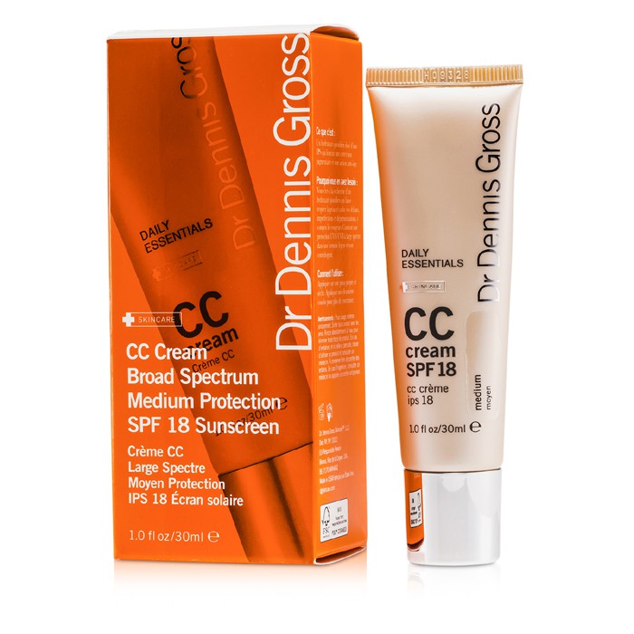 Dr Dennis Gross Daily Essentials CC Cream SPF 18 (Médio; Caixa Levemente Danificada) 30ml/1ozProduct Thumbnail