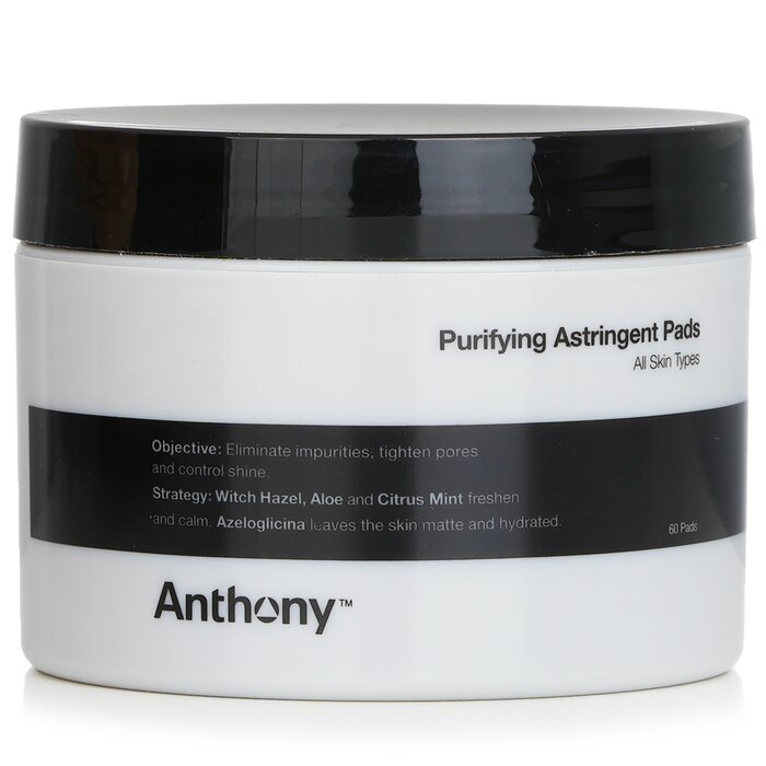 Anthony Logistics For Men Purifying Astringent Pads (For All Skin Types) 60padsProduct Thumbnail