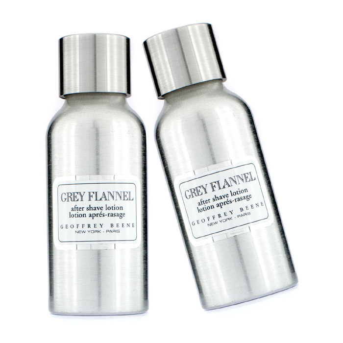 Geoffrey Beene Grey Flannel After Shave Lotion Duo Pack (Unboxed) 2x60ml/2ozProduct Thumbnail