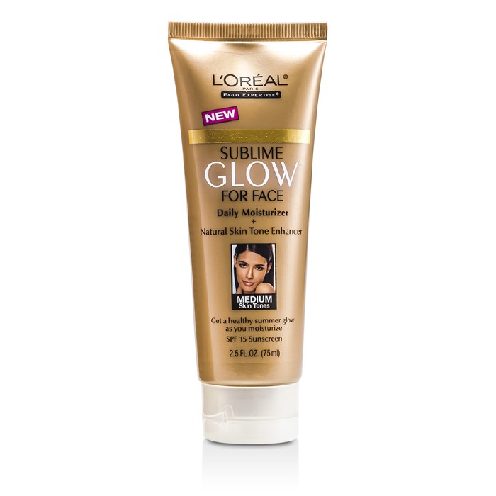 L'Oreal Sublime Glow Daily Moisturizer SPF 15 (Natural Skin Tones) 75ml/2.5ozProduct Thumbnail