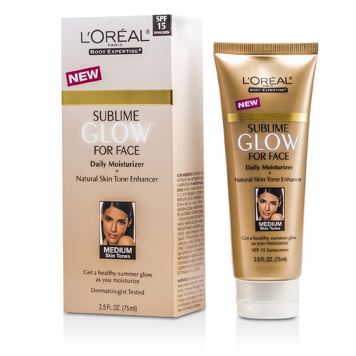 L'Oreal Sublime Glow Daily Moisturizer SPF 15 (Natural Skin Tones) 75ml/2.5ozProduct Thumbnail