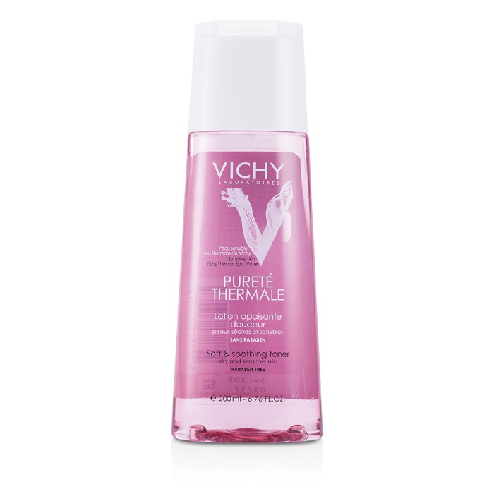 Vichy Purete Thermale Soft & Soothing Toner (For Dry & Sensitive Skin) 200ml/6.76ozProduct Thumbnail