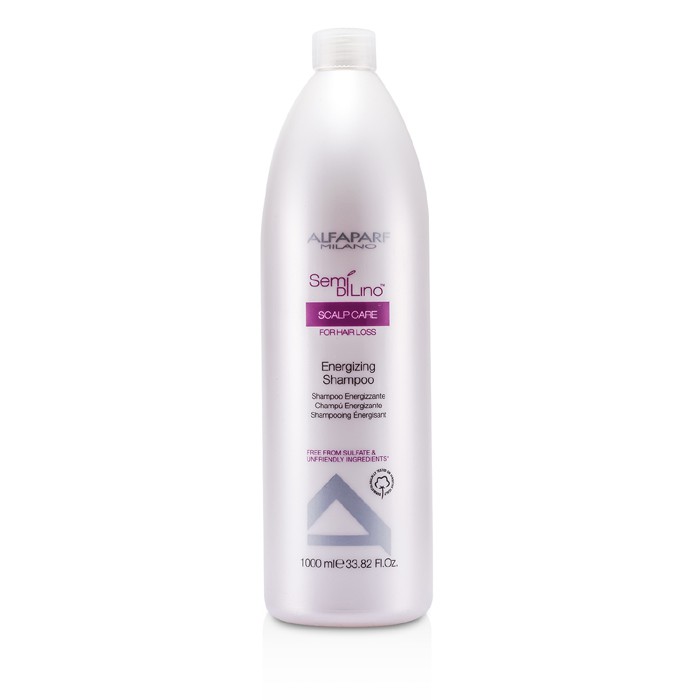 AlfaParf Semi Di Lino Scalp Care Energizing Shampoo – שמפו ממריץ לקרקפת זרעי פשתן – לטיפול באיבוד שיער 1000ml/33.82ozProduct Thumbnail